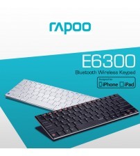 RAPOO E6300 Wireless Bluetooth Keyboard for iPad and iPhone